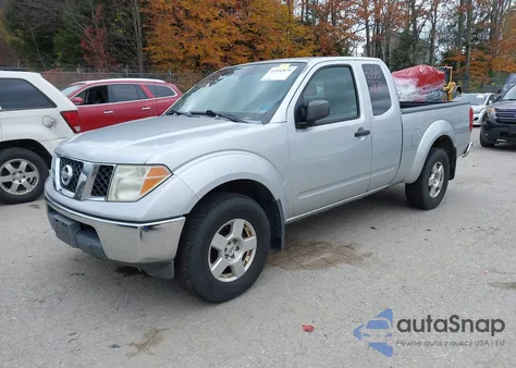 2007 Nissan Frontier Se из США, поврежденный, VIN 1N6AD06W77C438038